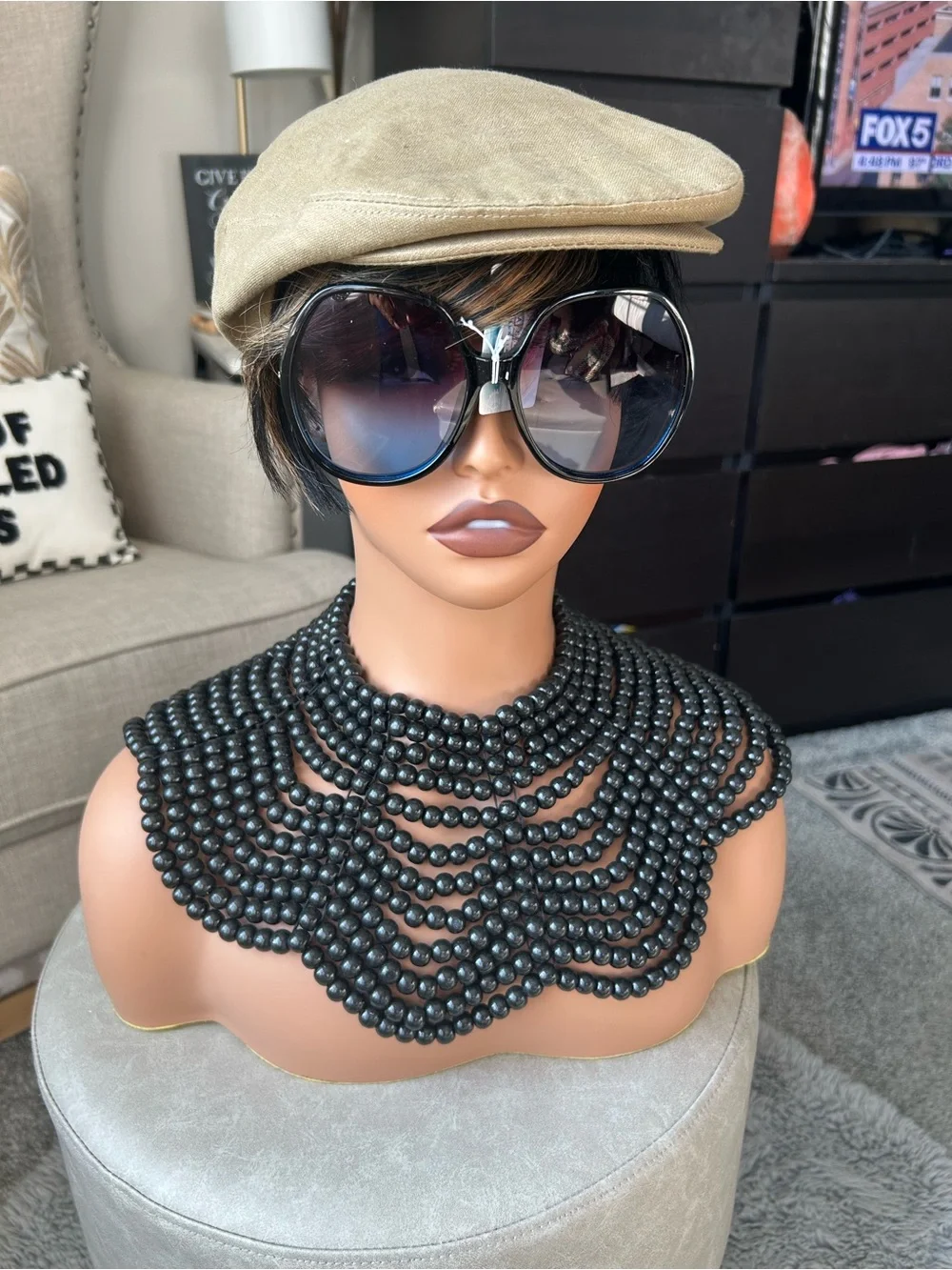 ✨NEW Oversized Gradient Black Sunglasses